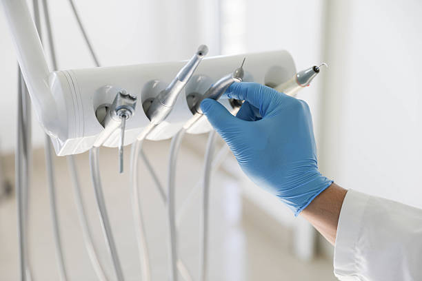 Professional Teeth Whitening technician working in Wheaton, IL